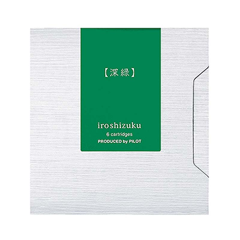 Iroshizuku Ink Cartridges - Shin Ryoku (6 pack)