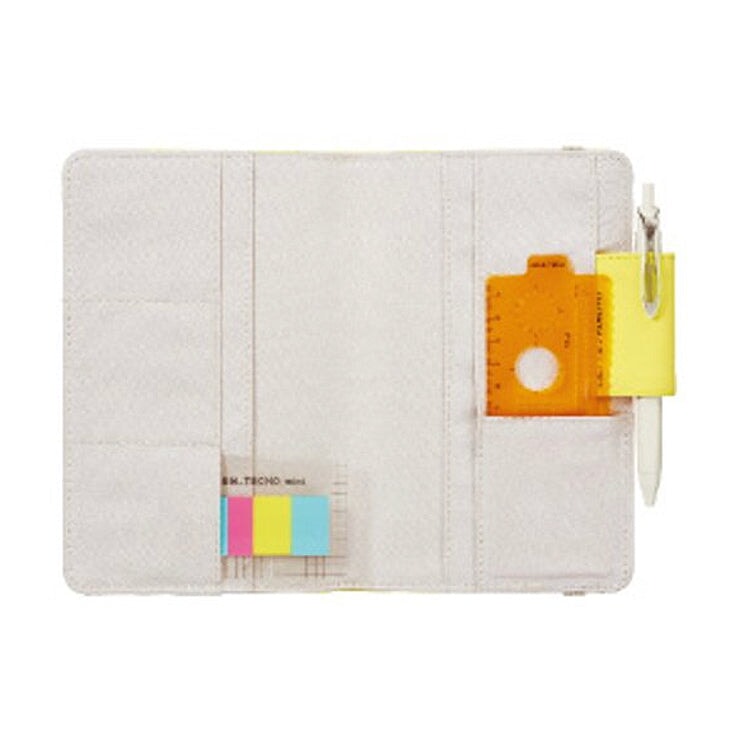 Kokuyo Techo Accessories - Soft Cover Case - Yellow (A5 Slim) Accessories