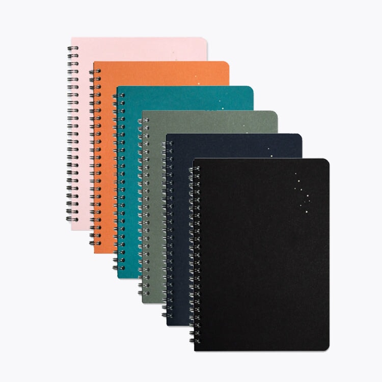 Colorverse Nebula Casual Note - Dotgrid (Large/Dark Navy) Notebook