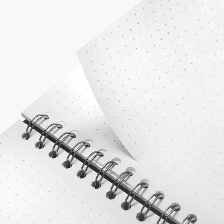 Colorverse Nebula Casual Note - Dotgrid (Large/Baby Pink) Notebook