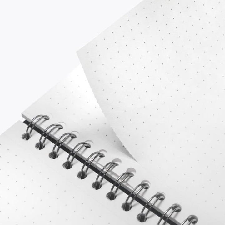 Colorverse Nebula Casual Note - Dotgrid (Large/Orange) Notebook