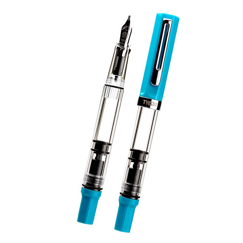 TWSBI Eco Cerulean Blue Fountain Pen Fine