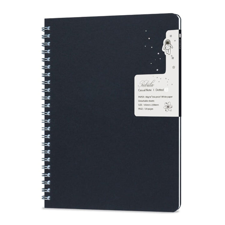 Colorverse Nebula Casual Note - Dotgrid (Large/Dark Navy) Notebook