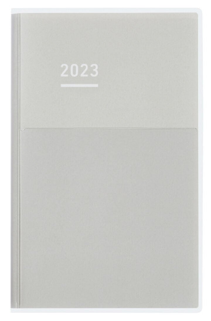 Kokuyo Jibun Days 2023 Planner - A5 Slim (Grey) Planners
