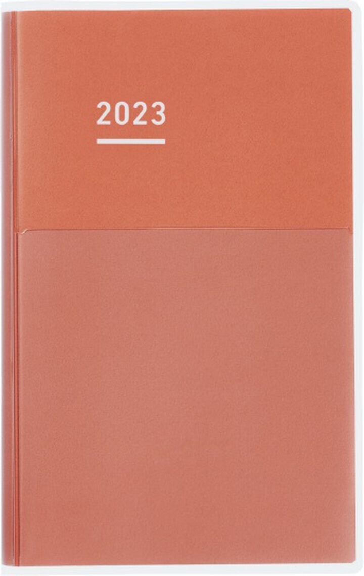Kokuyo Jibun Days 2023 Planner - A5 Slim (Red) Planners