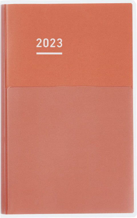 Jibun Days 2023 Planner - A5 Slim (Red)