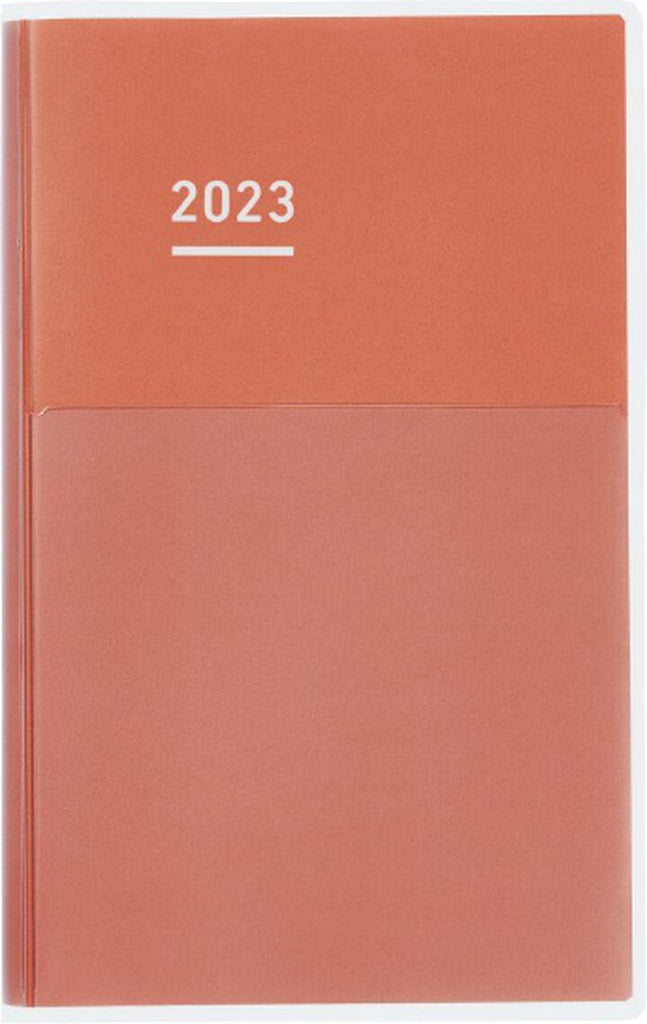 Jibun Days 2023 Planner - B6 Slim (Red)