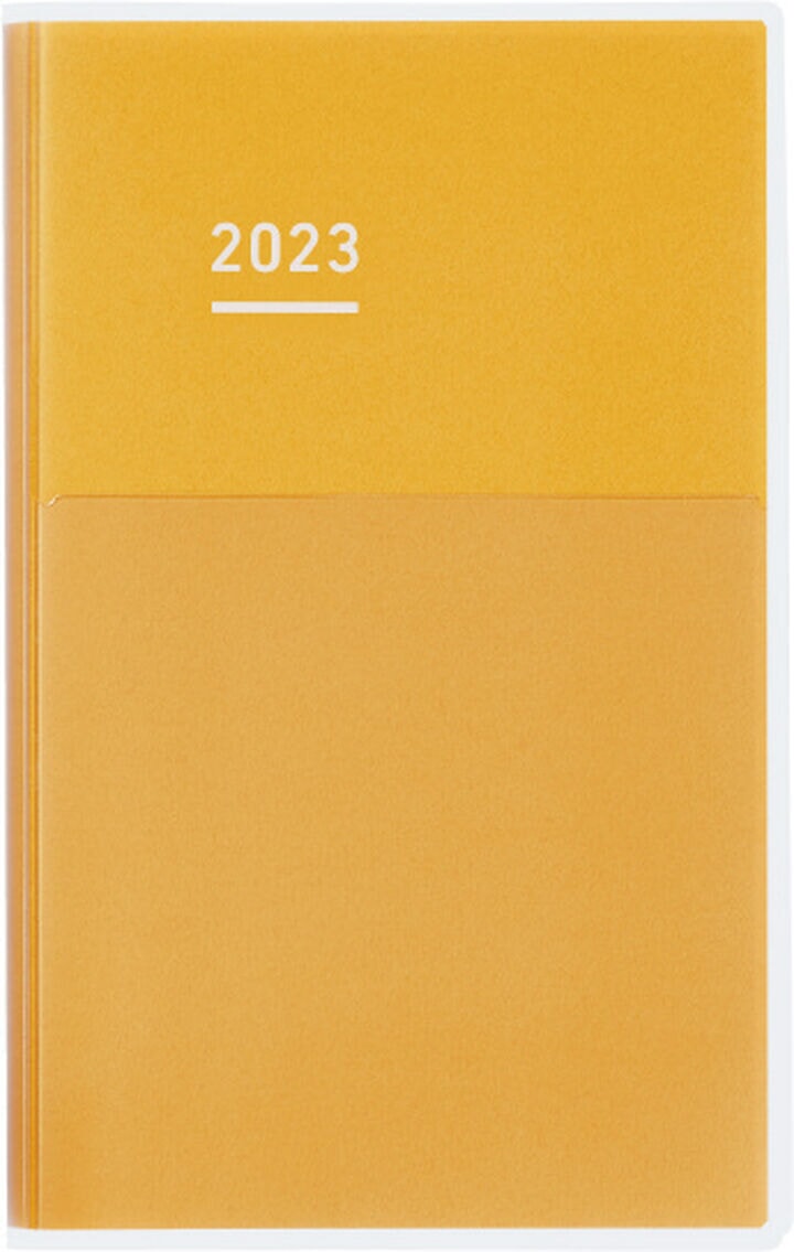 Kokuyo Jibun Days 2023 Planner - A5 Slim (Yellow) Planners