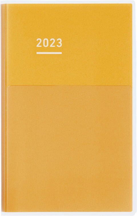 Jibun Days 2023 Planner - A5 Slim (Yellow)