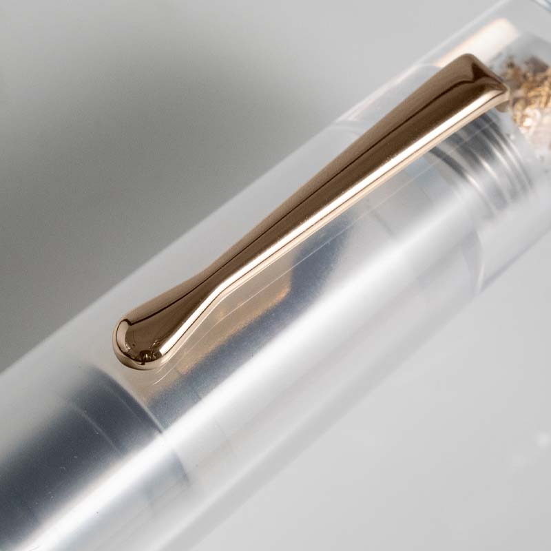 Fine Writing International Fenestro Demonstrator (Gold) - Medium Fountain Pen