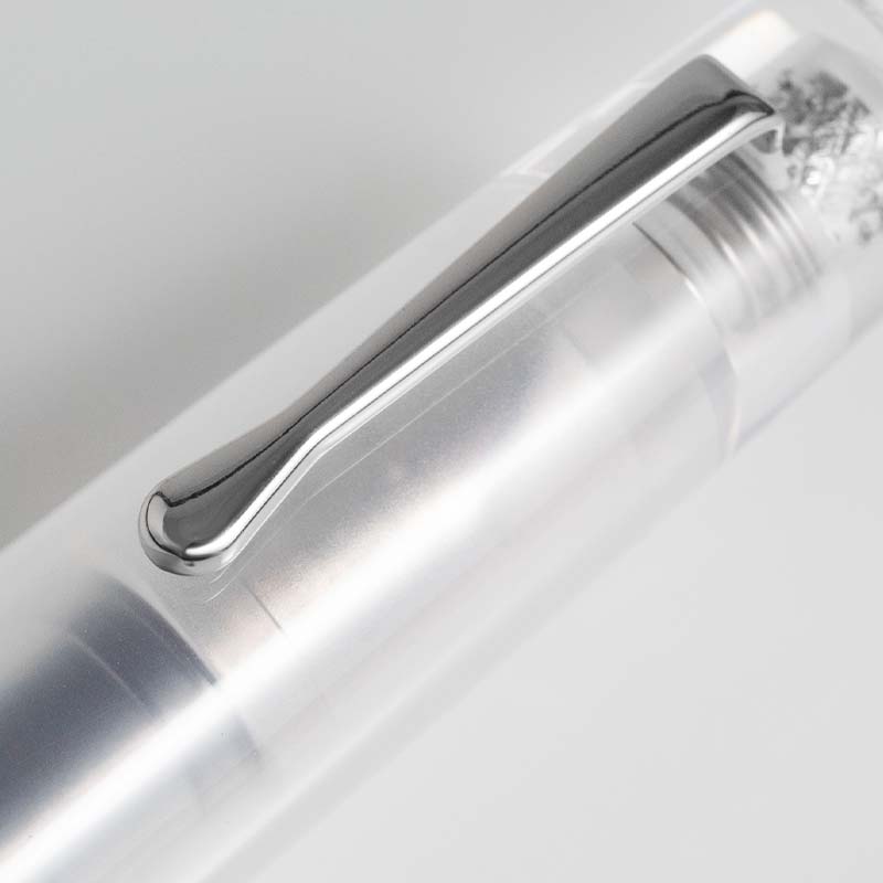 Fine Writing International Fenestro Demonstrator (Silver) - Fine Fountain Pen
