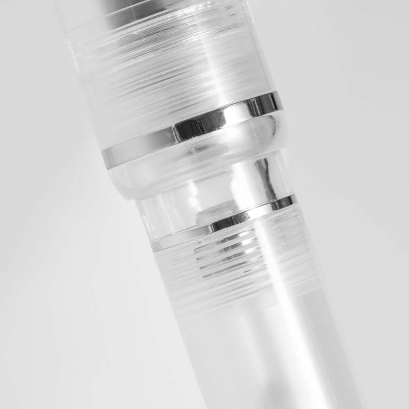 Fine Writing International Fenestro Demonstrator (Silver) - Medium Fountain Pen