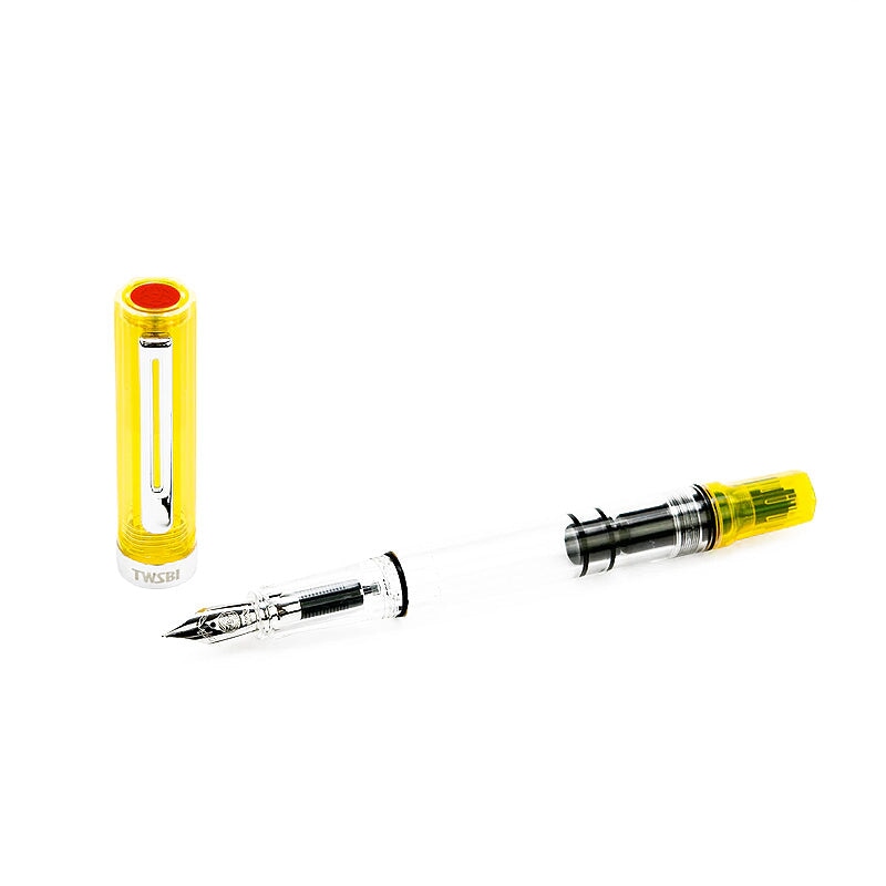 TWSBI ECO (Transparent Yellow) - Stub 1.1mm Fountain Pen