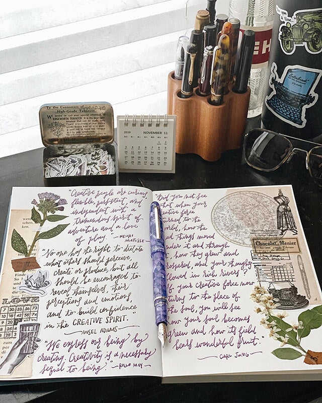 Esterbrook Estie - Lilac / Palladium - Stub 1.1mm Fountain Pen