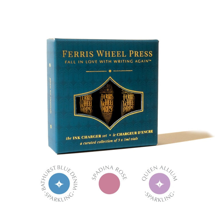 Ferris Wheel Press Ink Charger Set - Fashion District Bottled Ink