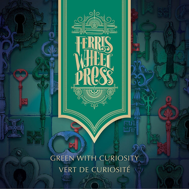Ferris Wheel Press Down the Rabbit Hole - Green with Curiosity - 2ml Ink Sample
