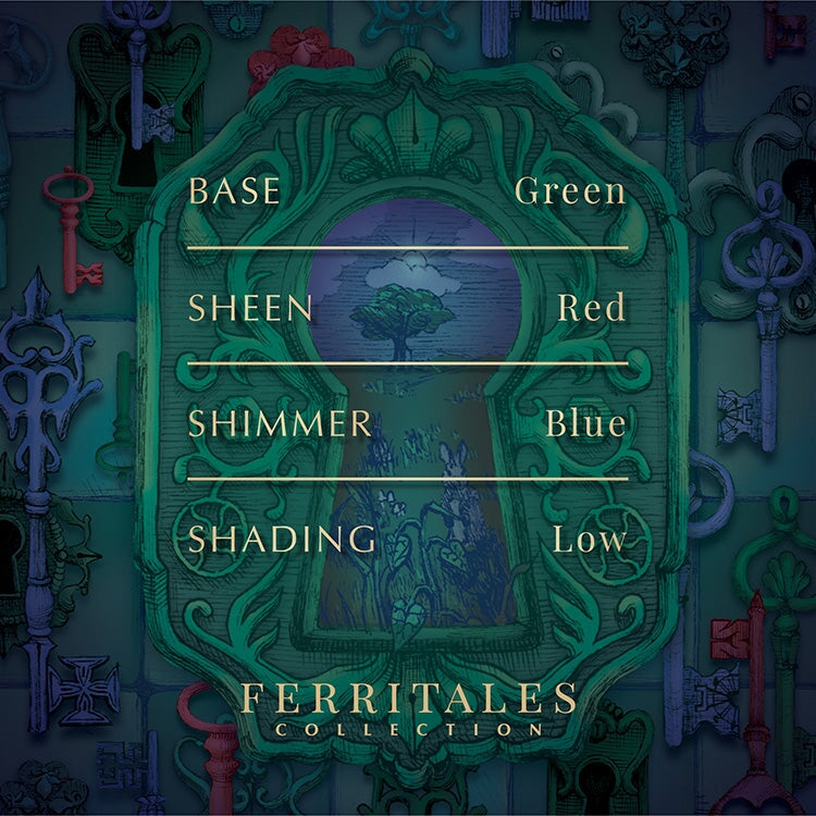 Ferris Wheel Press Down the Rabbit Hole - Green with Curiosity - 2ml Ink Sample