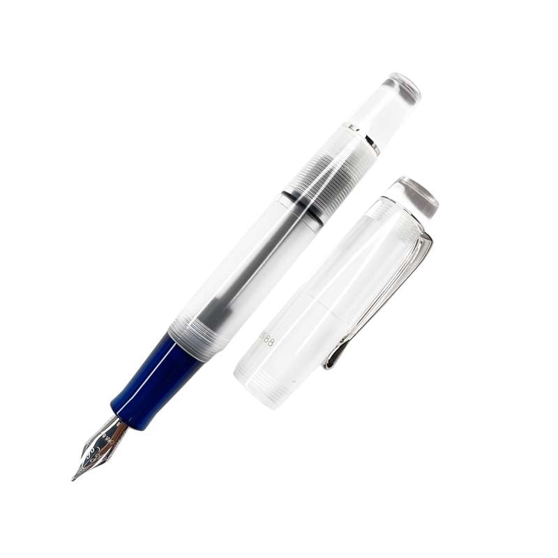 OPUS 88 Halo Fountain Pen (Blue) - Broad Fountain Pen