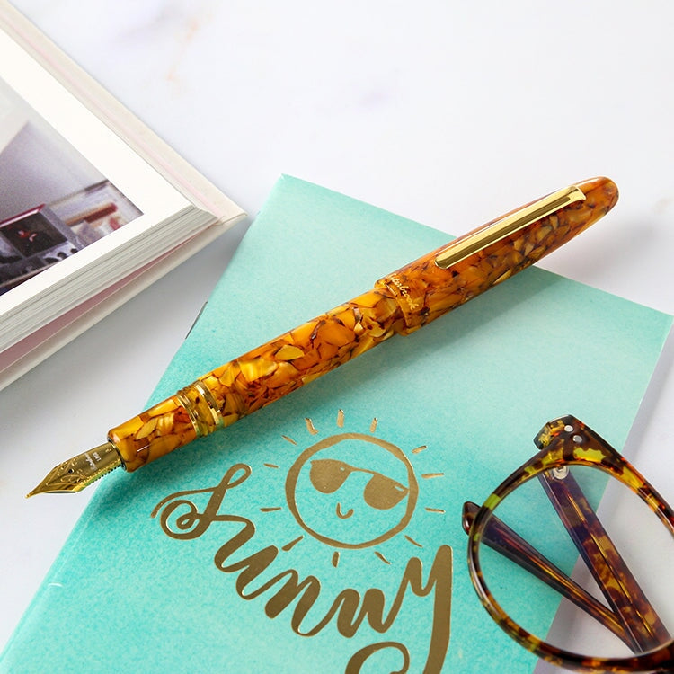 Esterbrook Estie - Honeycomb / Gold - Broad Fountain Pen