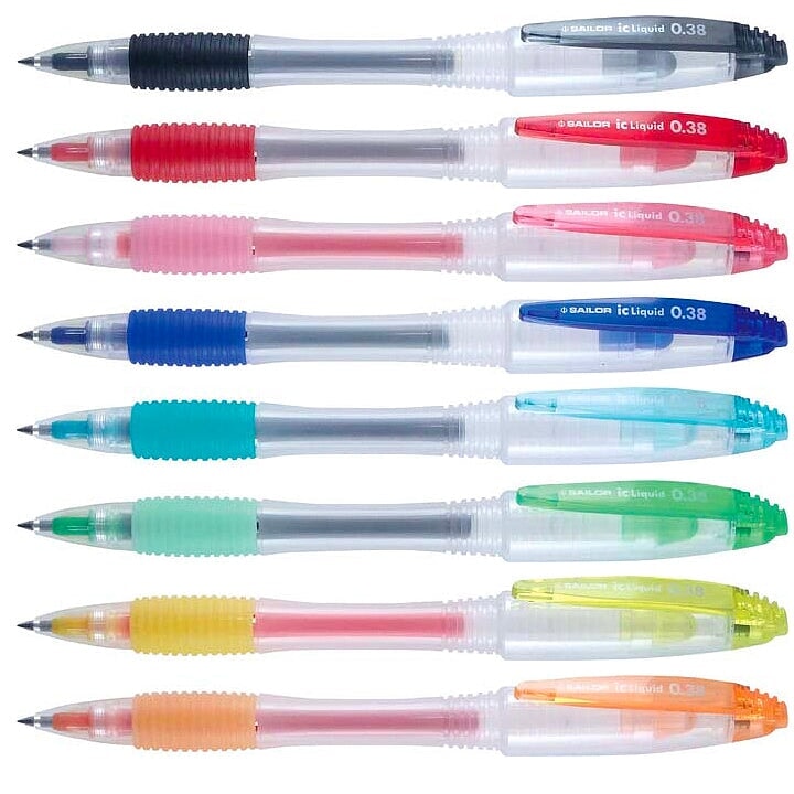 Sailor IC Liquid Ballpoint Pen - Orange (0.38mm) Ballpoint Pens