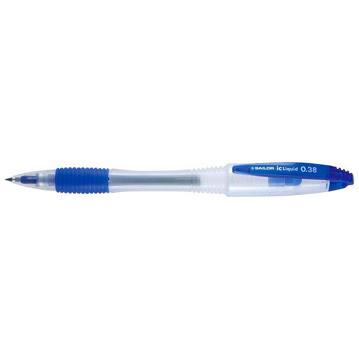 IC Liquid Ballpoint Pen - Blue (0.38mm) - The Desk Bandit