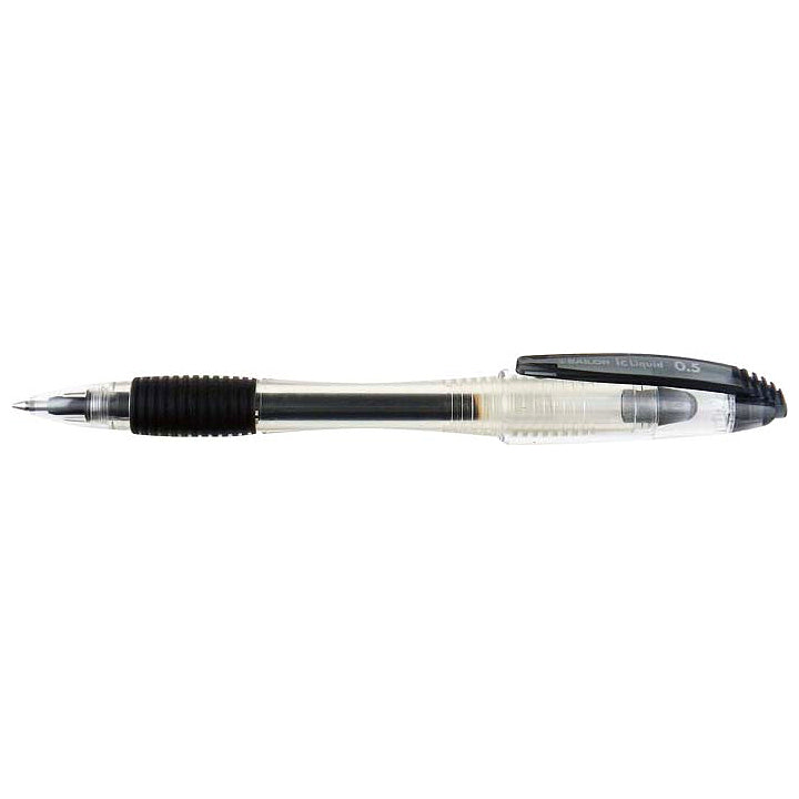 IC Liquid Ballpoint Pen - Black (0.5mm) - The Desk Bandit