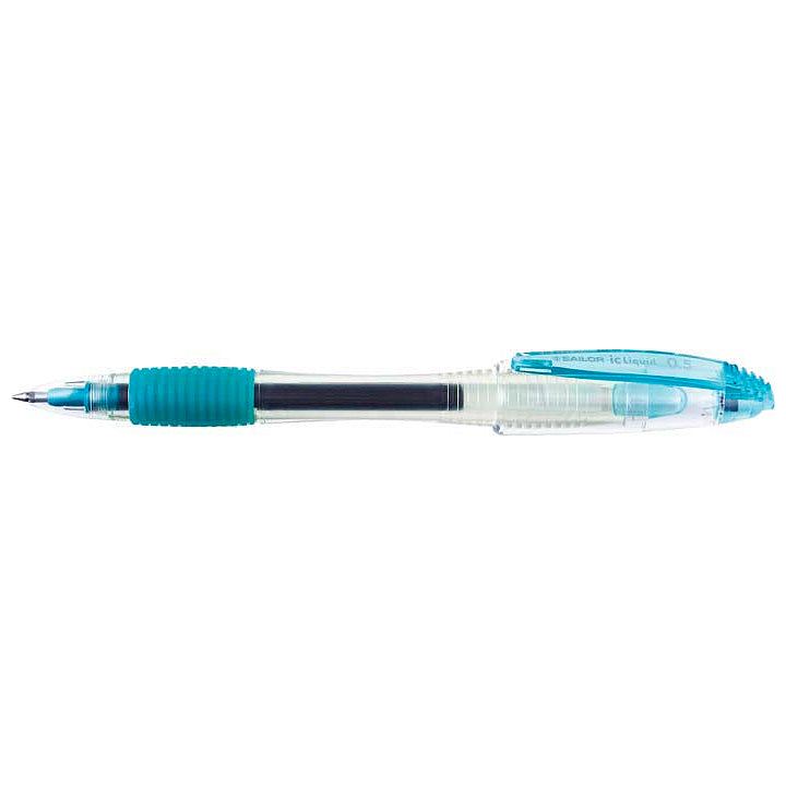 IC Liquid Ballpoint Pen - Light Blue (0.5mm) - The Desk Bandit