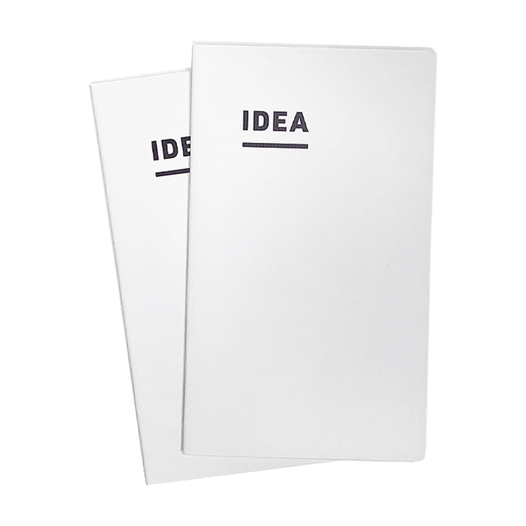 IDEA Notebook - A5 Slim - Grid (2-pack) - The Desk Bandit