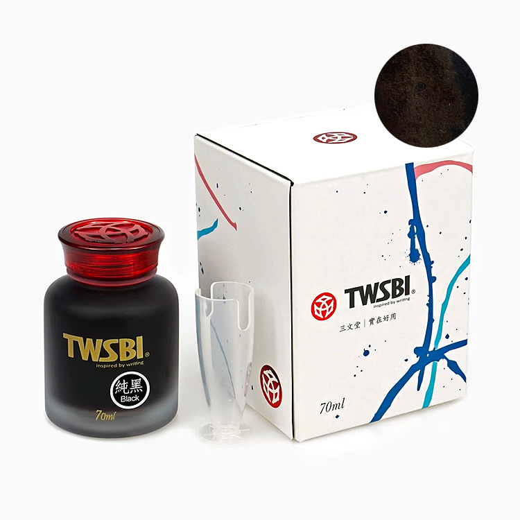 TWSBI Black - 70ml - The Desk Bandit