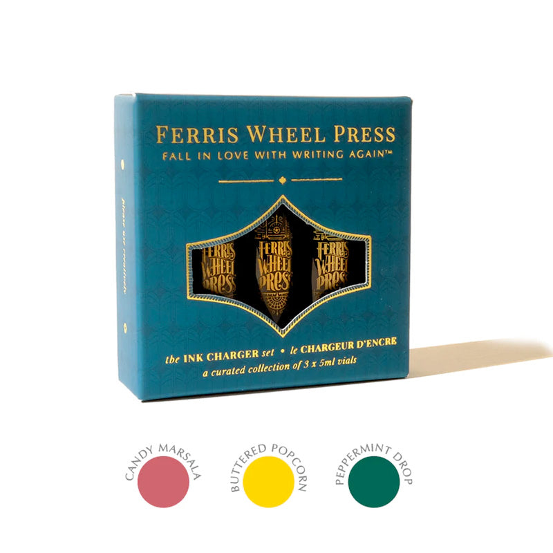 Brush vs. Carousel Fountain Pen: Ferris Wheel Press Review & Comparison -  Pen Chalet