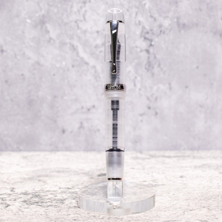 OPUS 88 Jazz (Demonstrator/Clear) - Broad Fountain Pen