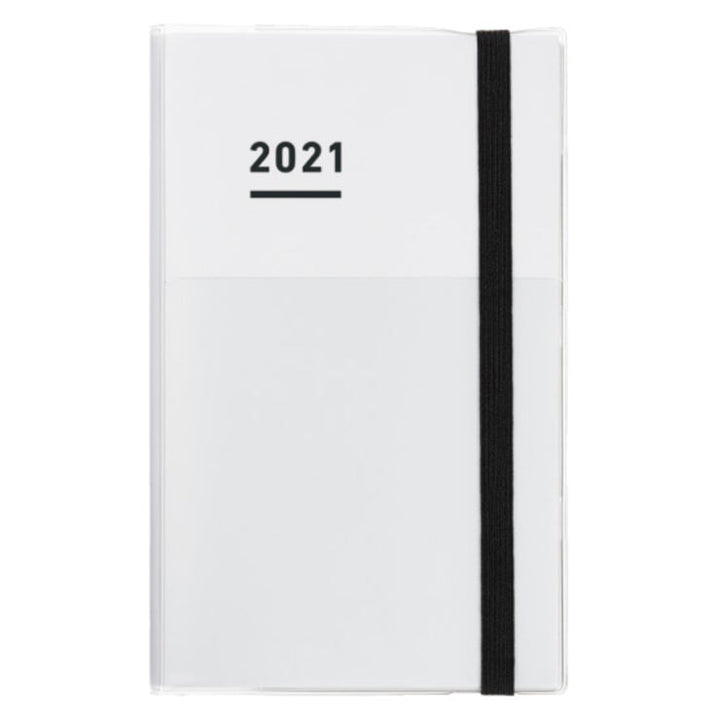Kokuyo Jibun Techo 2021 Planner 3-in-1 Kit - B6 Slim (White) Planners