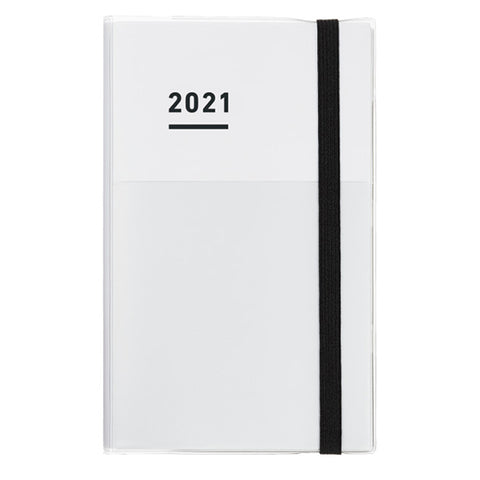 Jibun Techo 2021 Planner 3-in-1 Kit - A5 Slim (White) - The Desk Bandit