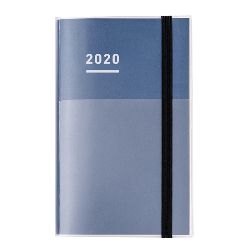 Jibun Techo 2020 Planner 3-in-1 Kit - A5 Slim (Navy) - The Desk Bandit