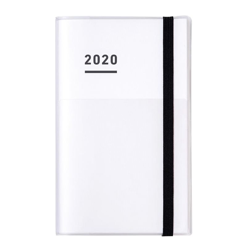 Jibun Techo 2020 Planner 3-in-1 Kit - A5 Slim (White) - The Desk Bandit