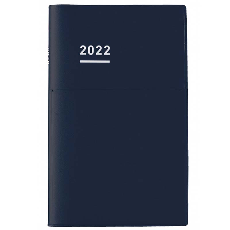 Jibun Biz Techo 2022 Planner - A5 Slim (Matte Navy)