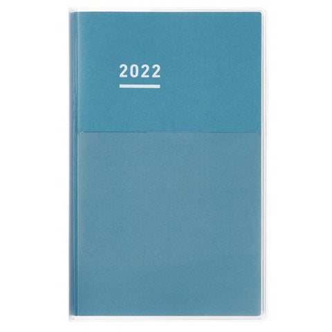 Jibun Days 2022 Planner - B6 Slim (Blue)