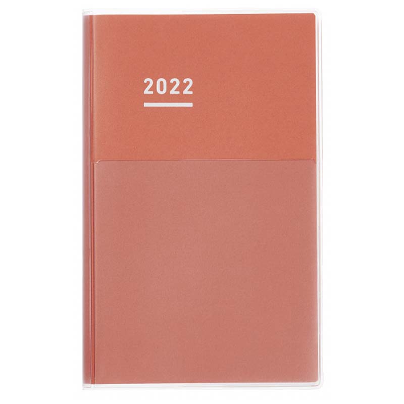 Kokuyo Jibun Days 2022 Planner - A5 Slim (Red) Planners