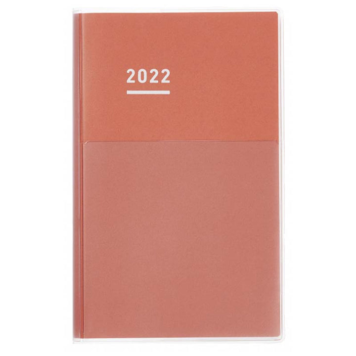 Kokuyo Jibun Days 2022 Planner - A5 Slim (Red) Planners