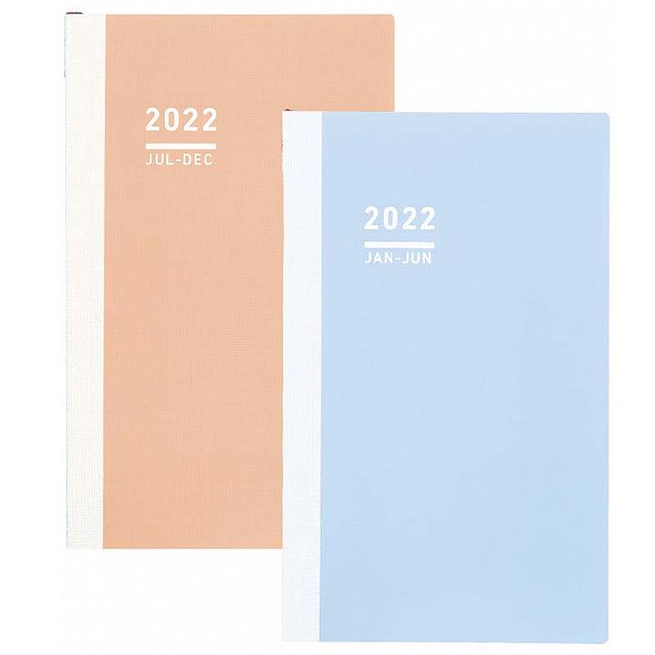 Kokuyo Jibun Days 2022 Planner - A5 Slim (Blue) Planners