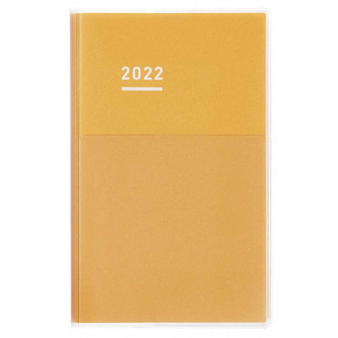 Jibun Days 2022 Planner - A5 Slim (Yellow)