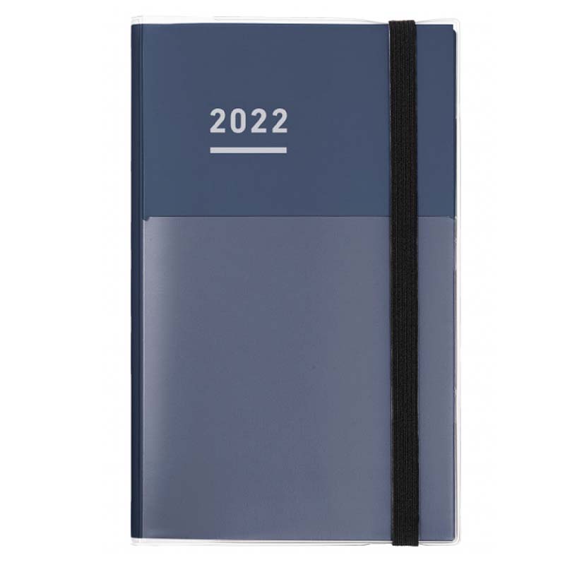 Jibun Techo 2022 Planner 3-in-1 Kit - A5 Slim (Indigo)