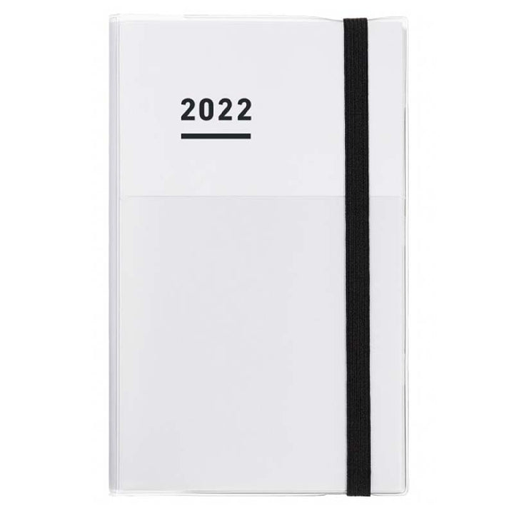 Kokuyo Jibun Techo 2022 Planner 3-in-1 Kit - A5 Slim (White) Planners