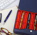 Pen Nook - 6 Pen - Navy - The Desk Bandit