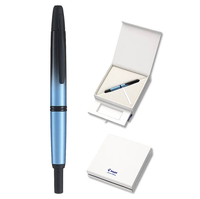 Pilot Vanishing Point - Black Ice 2021 Limited Edition - Fine Fountain Pen