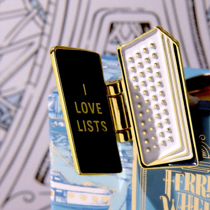 Ferris Wheel Press Enamel Pin Set Accessories