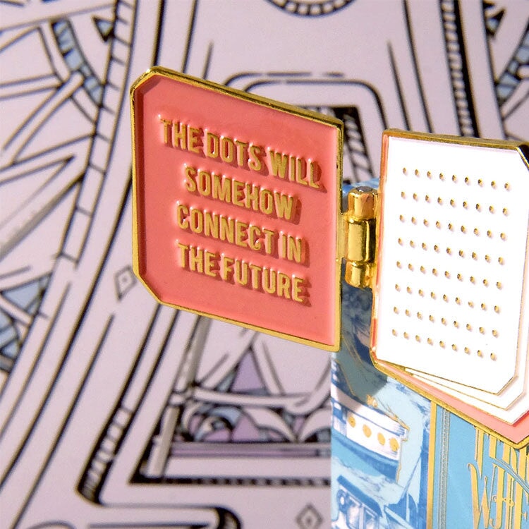 Ferris Wheel Press Enamel Pin Set Accessories