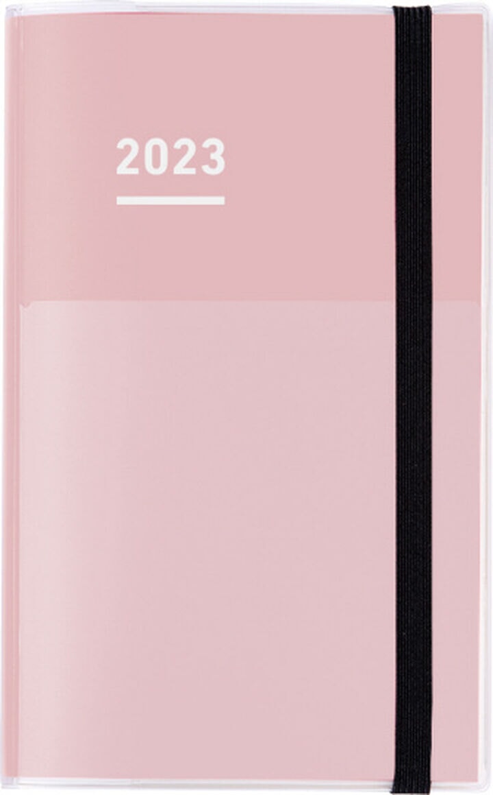 Kokuyo Jibun Techo 2023 Planner 3-in-1 Kit - A5 Slim (Pink) Planners