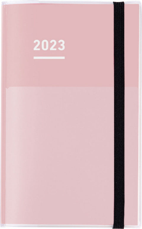 Jibun Techo 2023 Planner 3-in-1 Kit - A5 Slim (Pink)