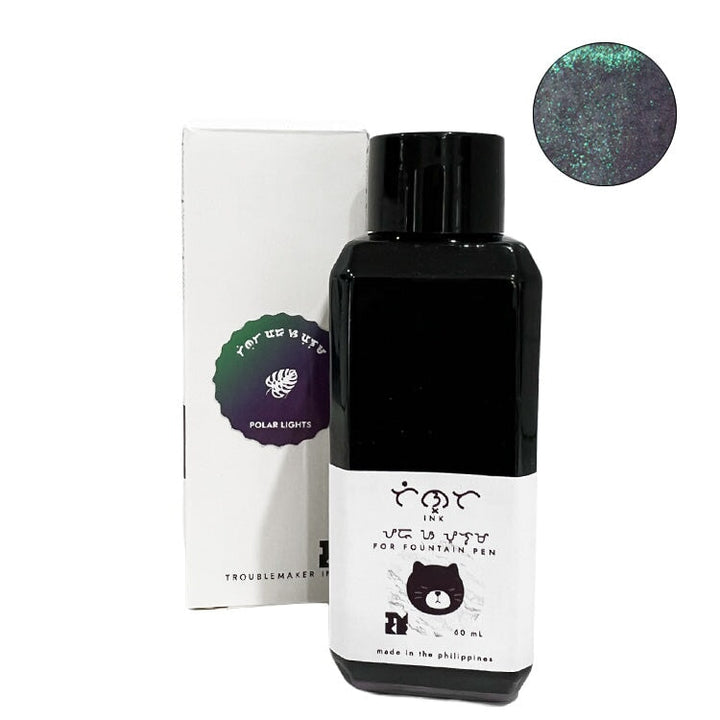 Troublemaker Inks Polar Lights (Shimmer) - 2ml Ink Sample